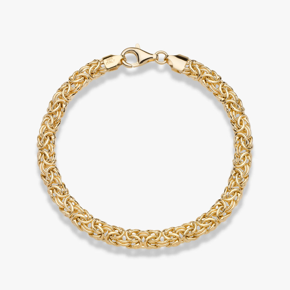 18K Gold Over Silver