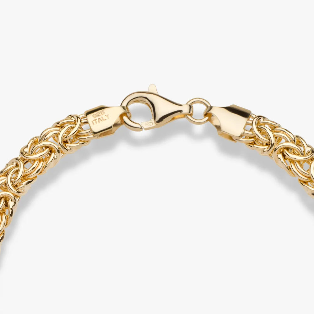 18K Gold Over Silver