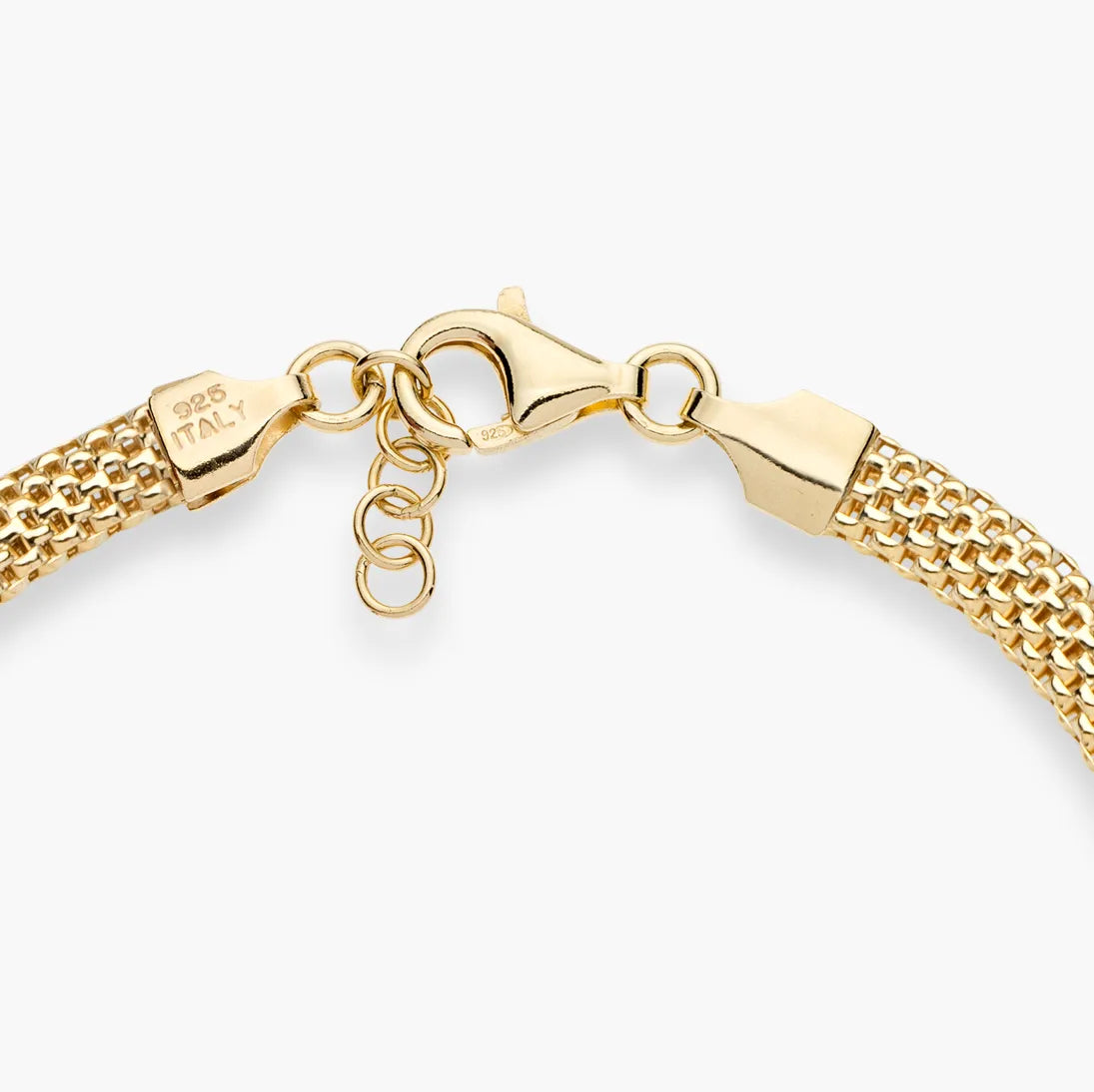 18K Gold Over Silver