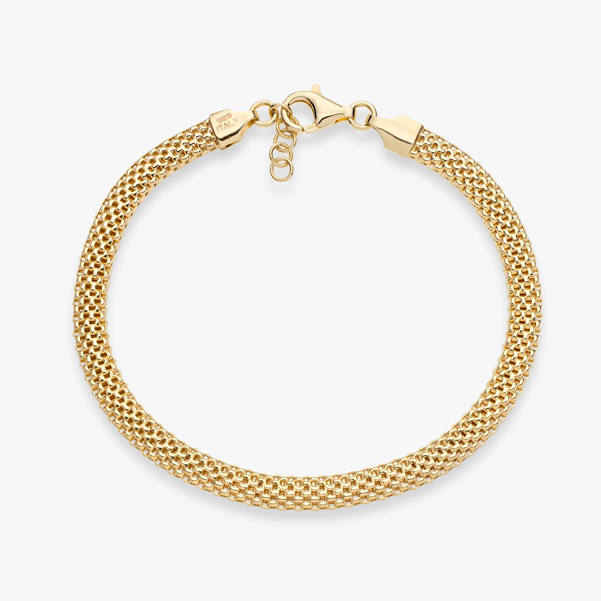 18K Gold Over Silver