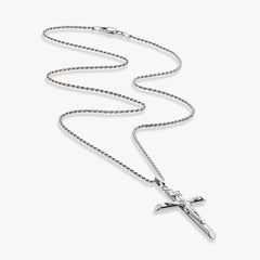 Rhodium Plated Sterling Silver