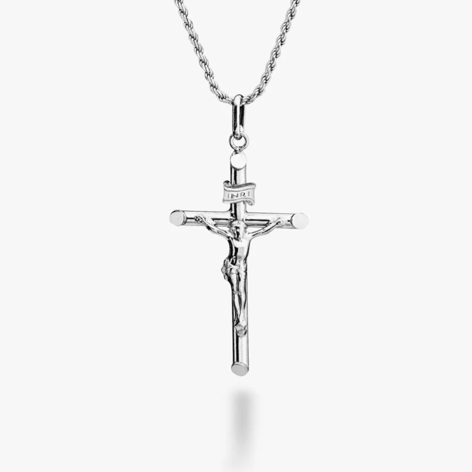 Rhodium Plated Sterling Silver