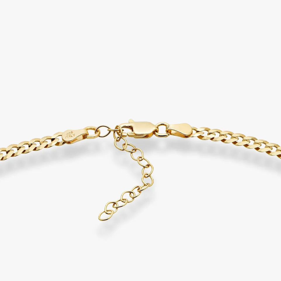 18K Gold Over Silver