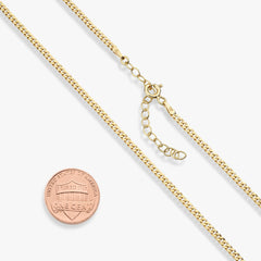 18K Gold Over Silver