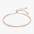 18K Rose Gold Over Silver