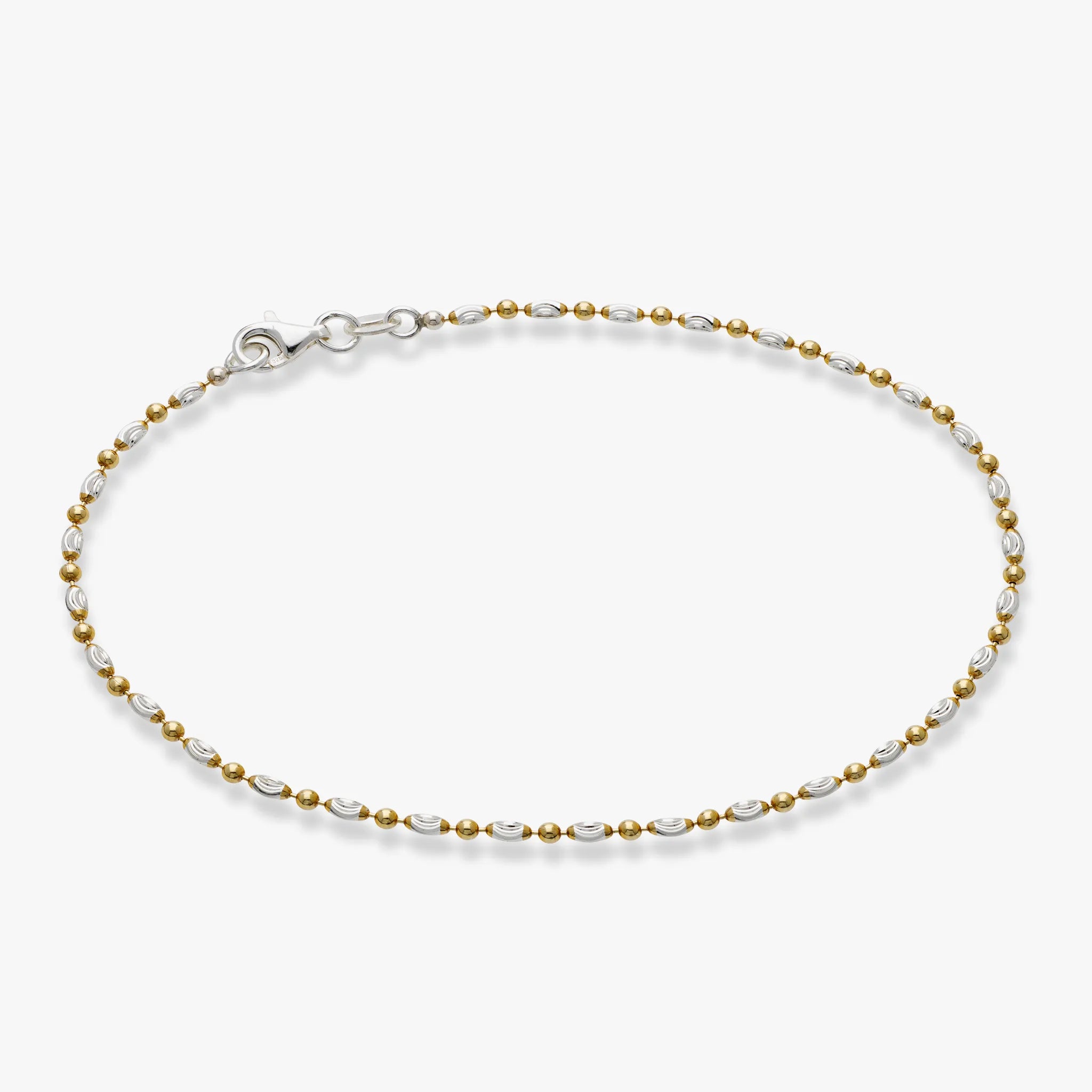 18K Gold Over Silver