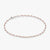 18K Rose Gold Over Silver