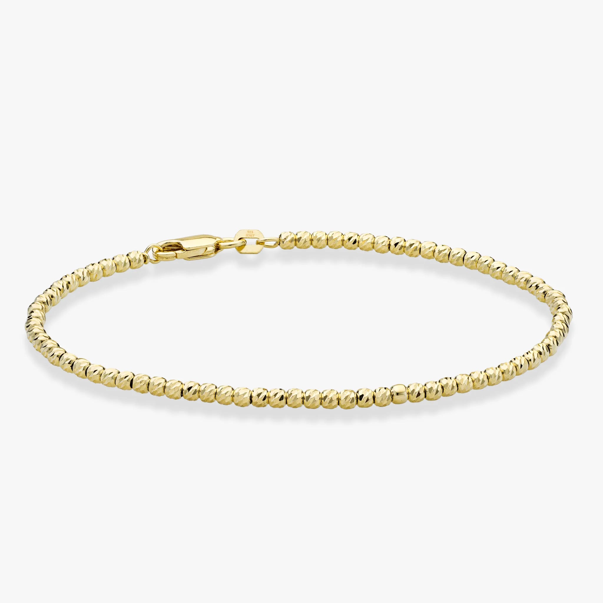18K Gold Over Silver
