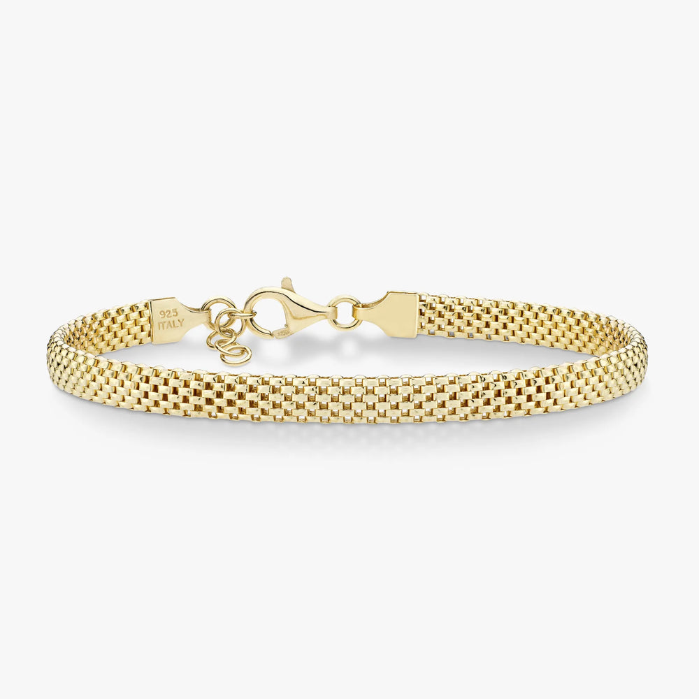 18K Gold Over Silver