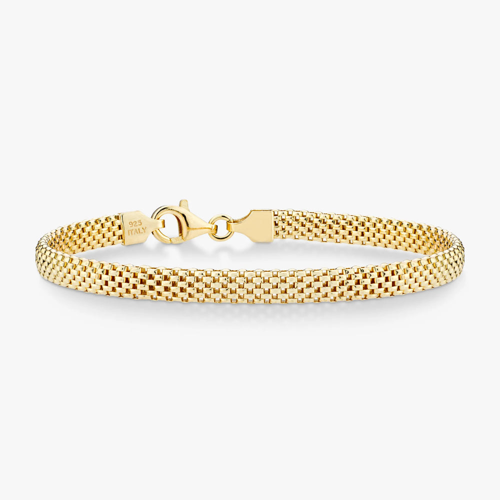 18K Gold Over Silver