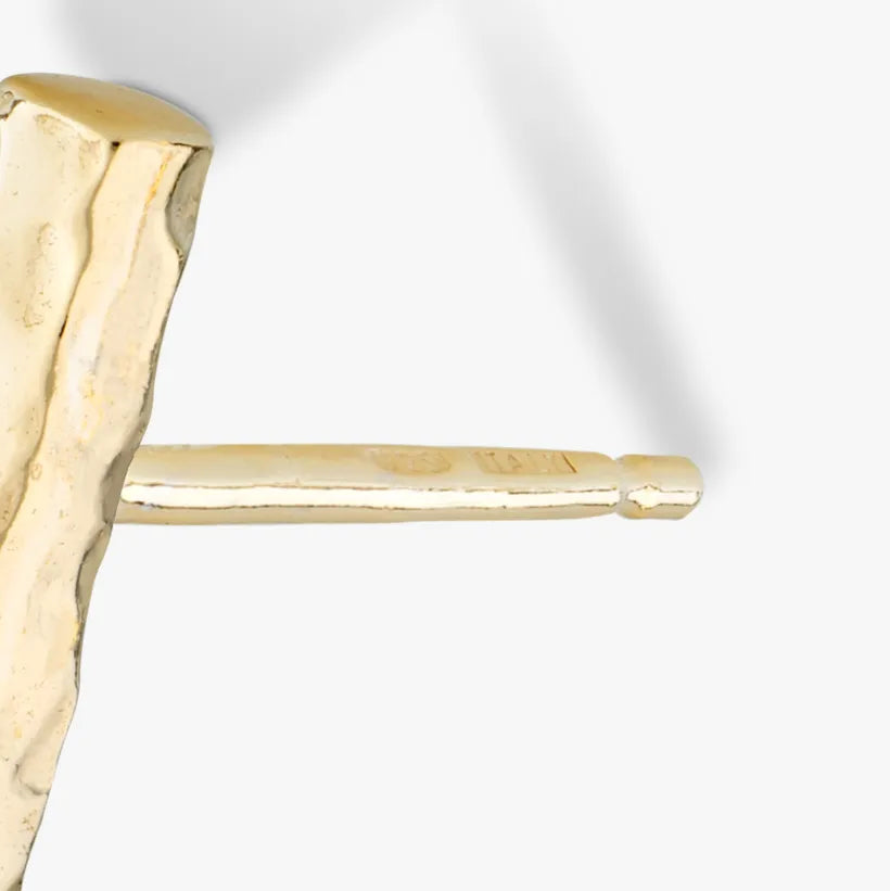 18K Gold Over Silver