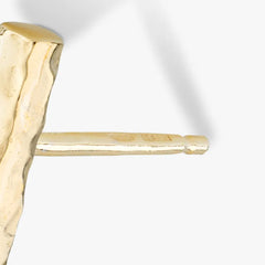 18K Gold Over Silver
