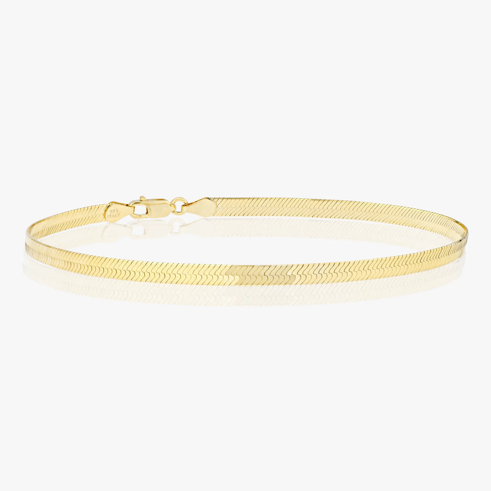 18K Gold Over Silver