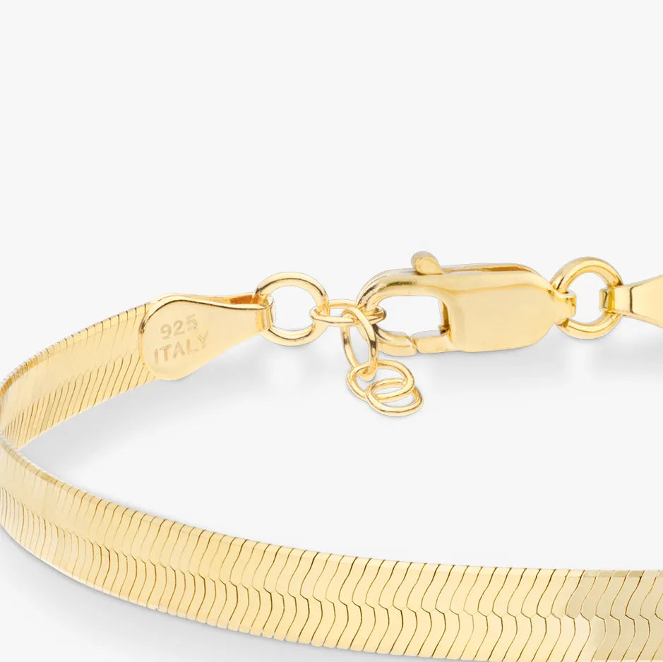 18K Gold Over Silver