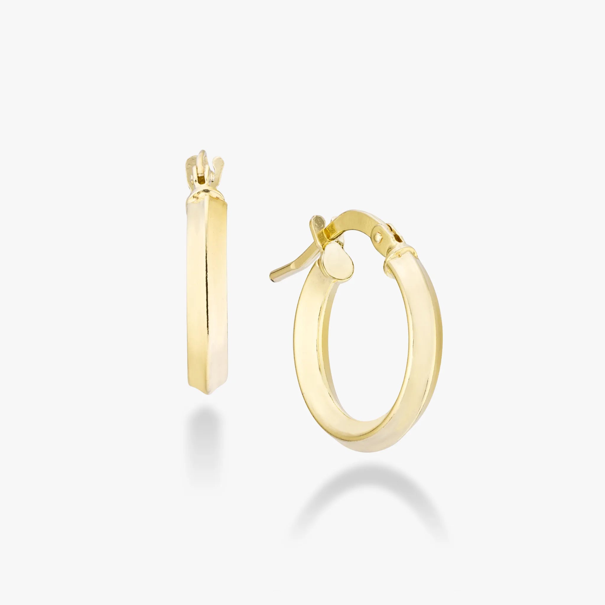 18K Gold Over Silver