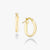 18K Gold Over Silver