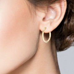 18K Gold Over Silver