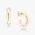18K Gold Over Silver