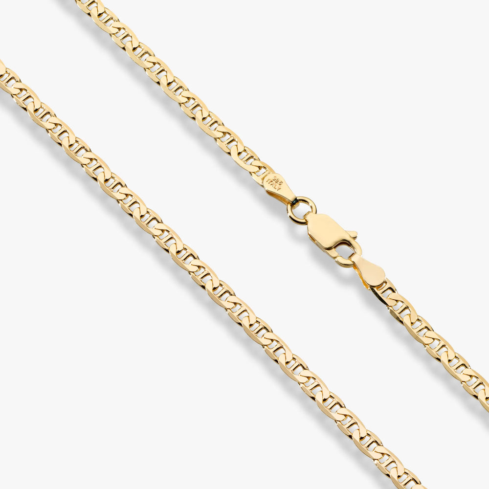 18K Gold Over Silver