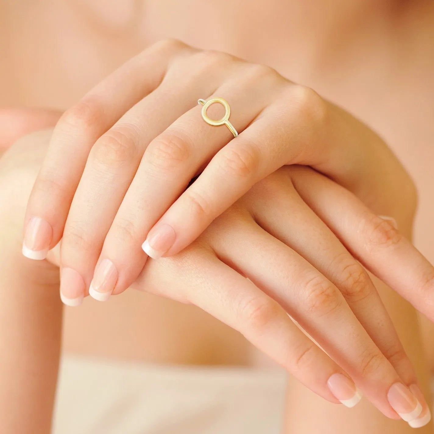 18K Gold Over Silver