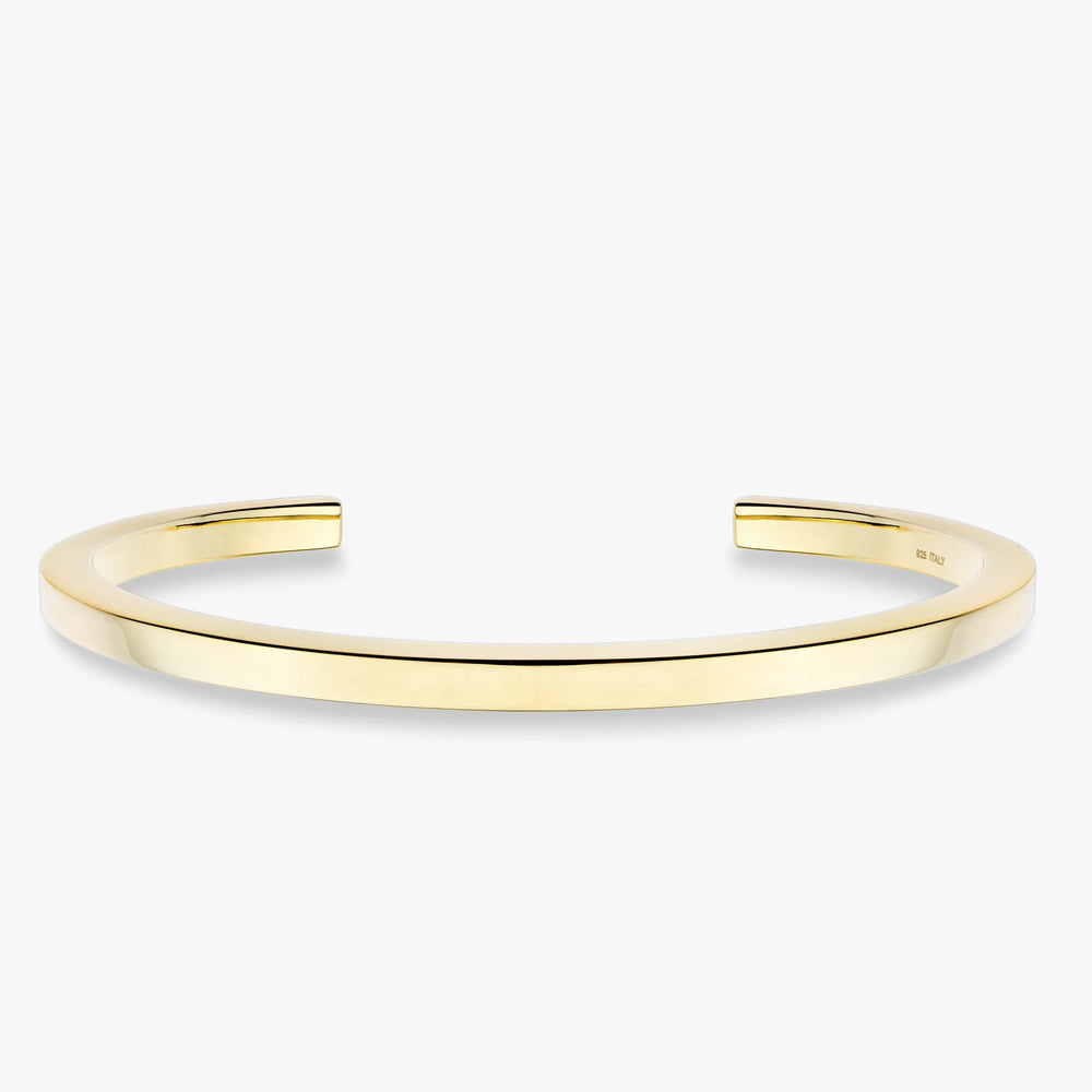 18K Gold Over Silver