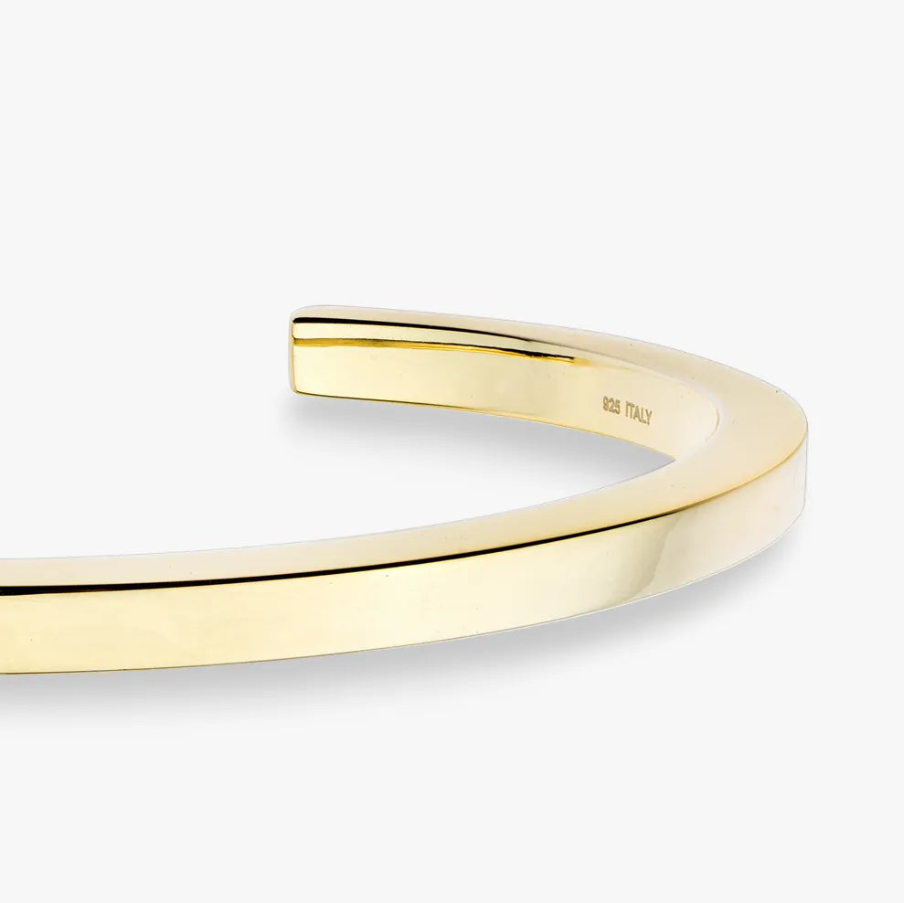 18K Gold Over Silver