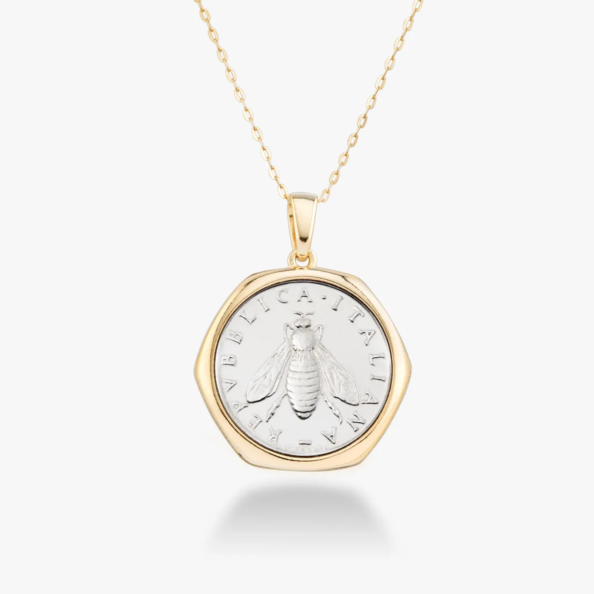 18K Gold Over Silver