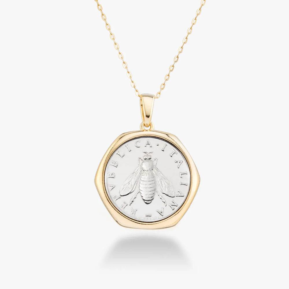 18K Gold Over Silver