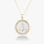 18K Gold Over Silver