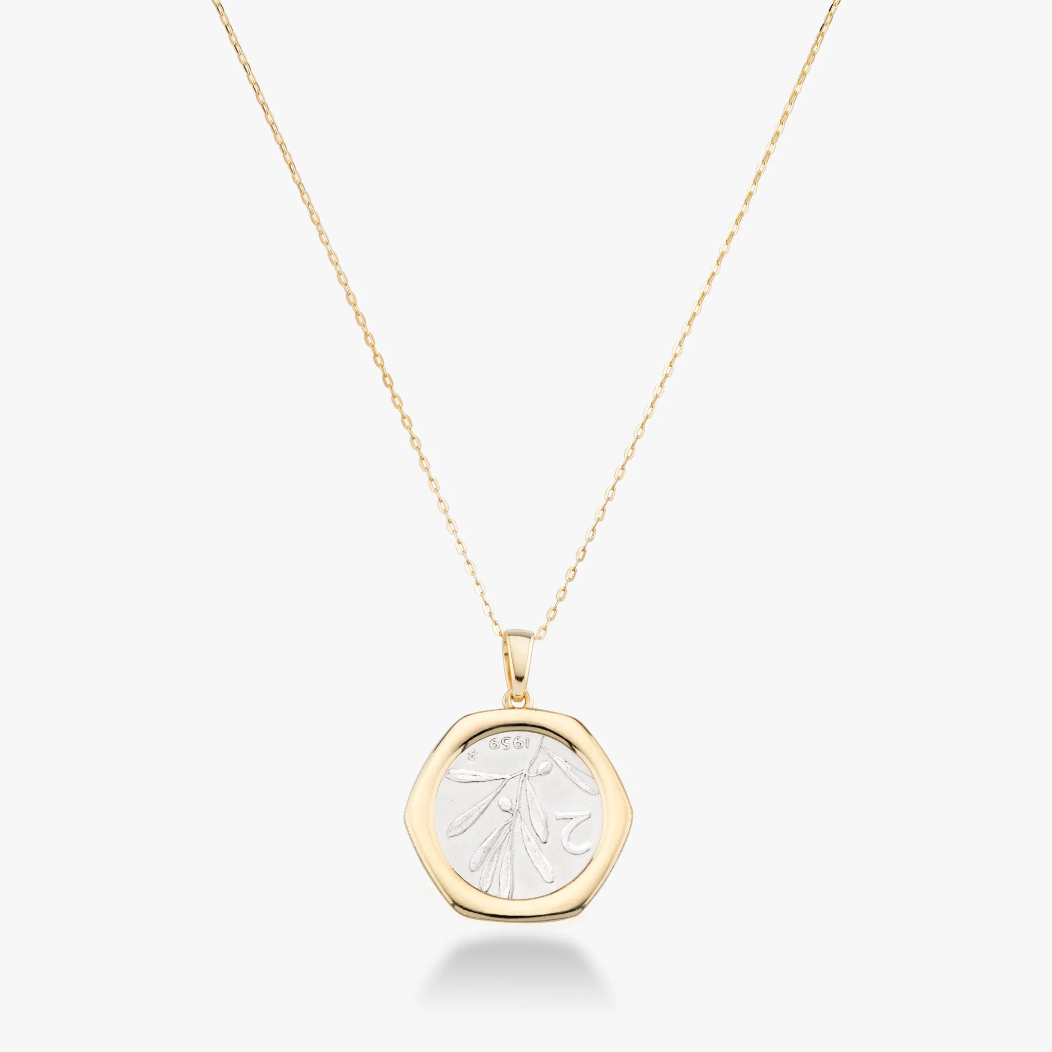 18K Gold Over Silver