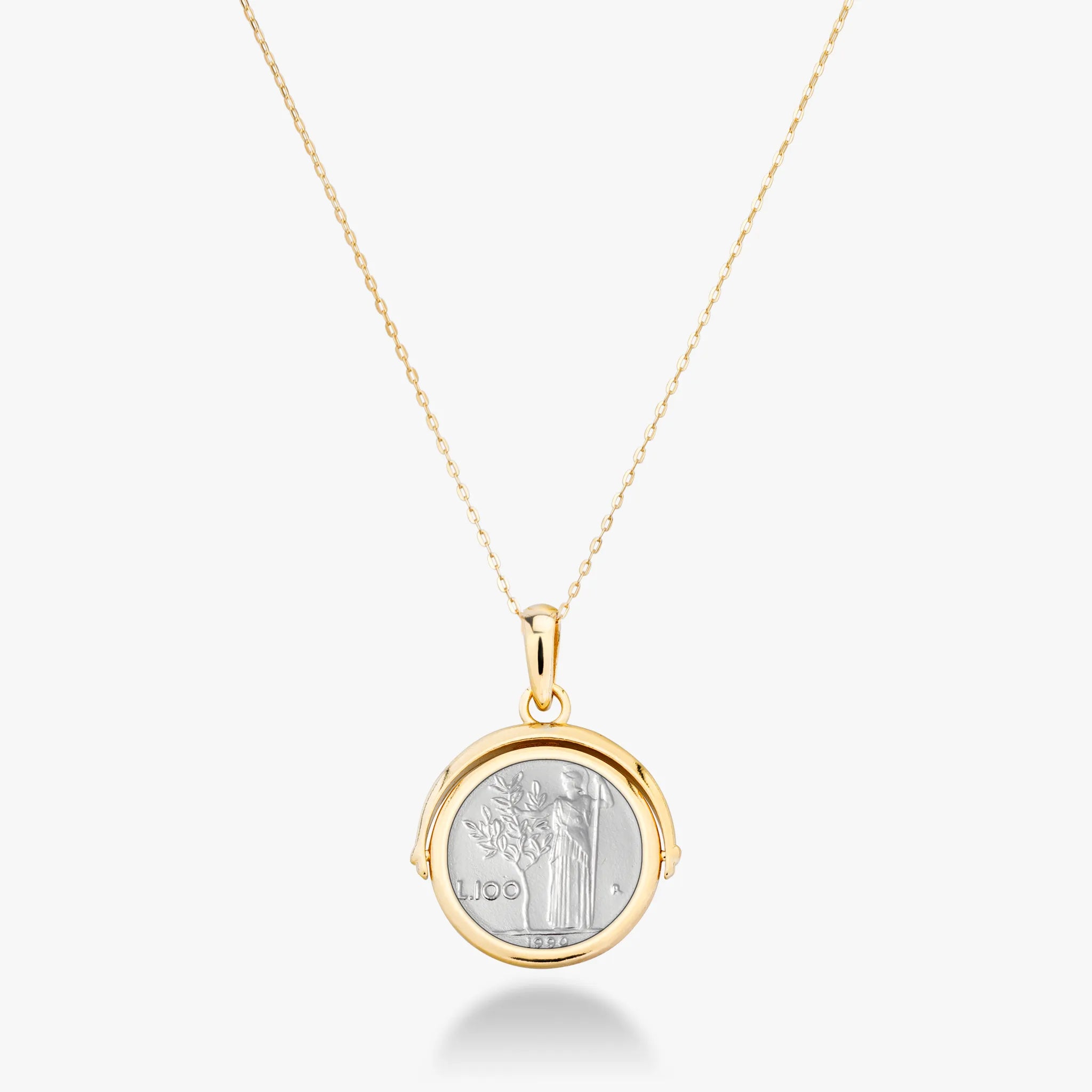18K Gold Over Silver