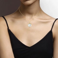 18K Gold Over Silver