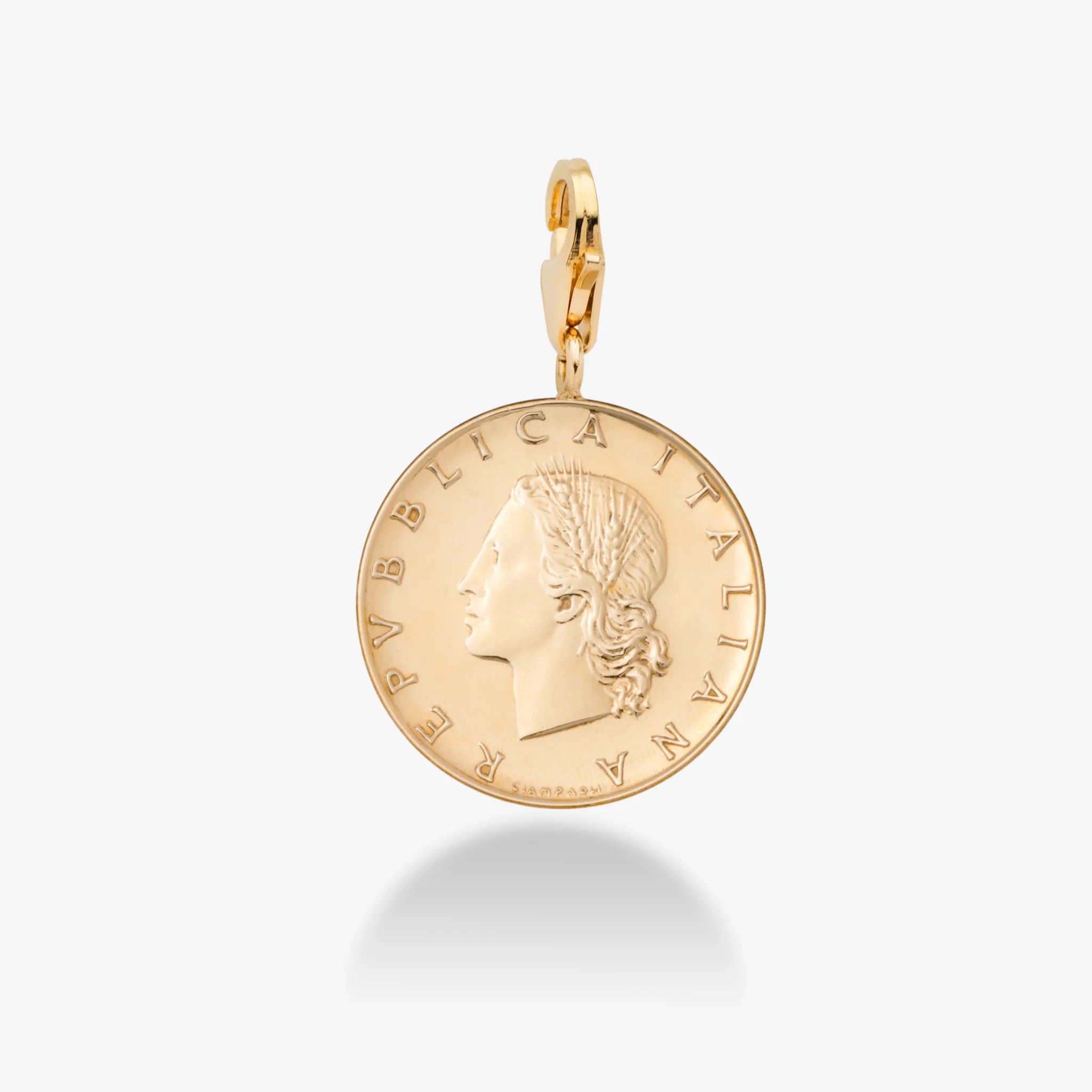 18K Gold Over Silver