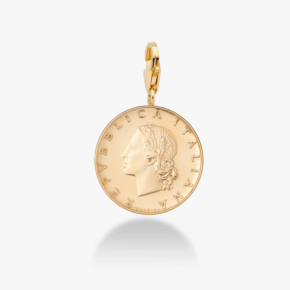 18K Gold Over Silver