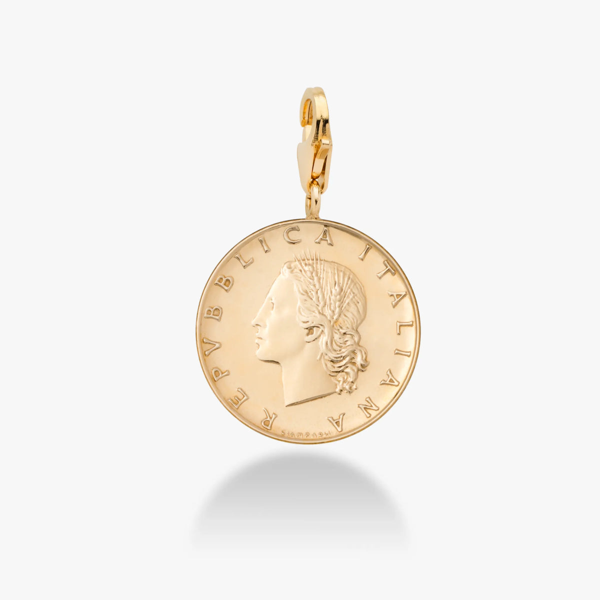 18K Gold Over Silver