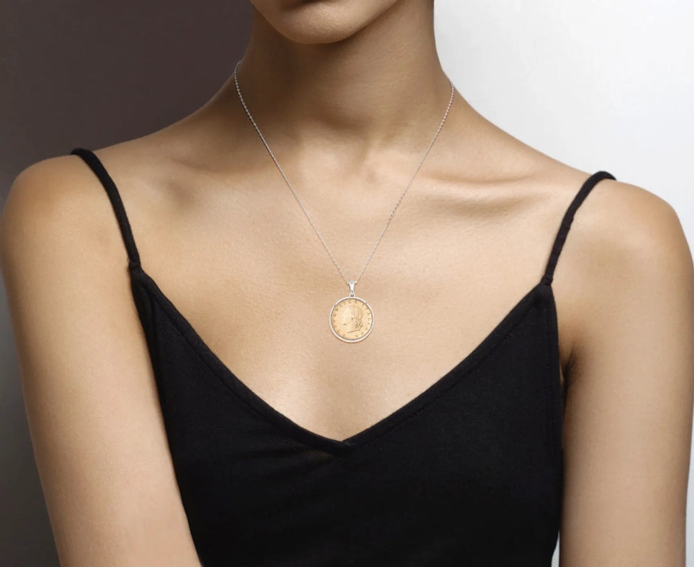Rhodium Plated Sterling Silver