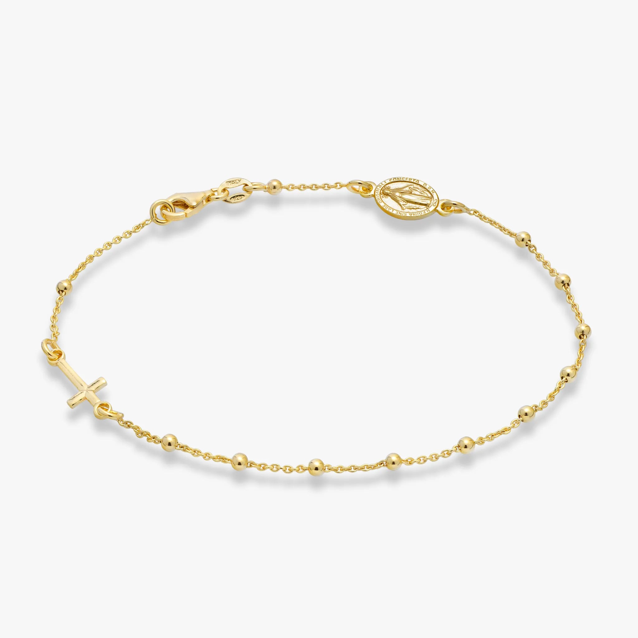 18K Gold Over Silver