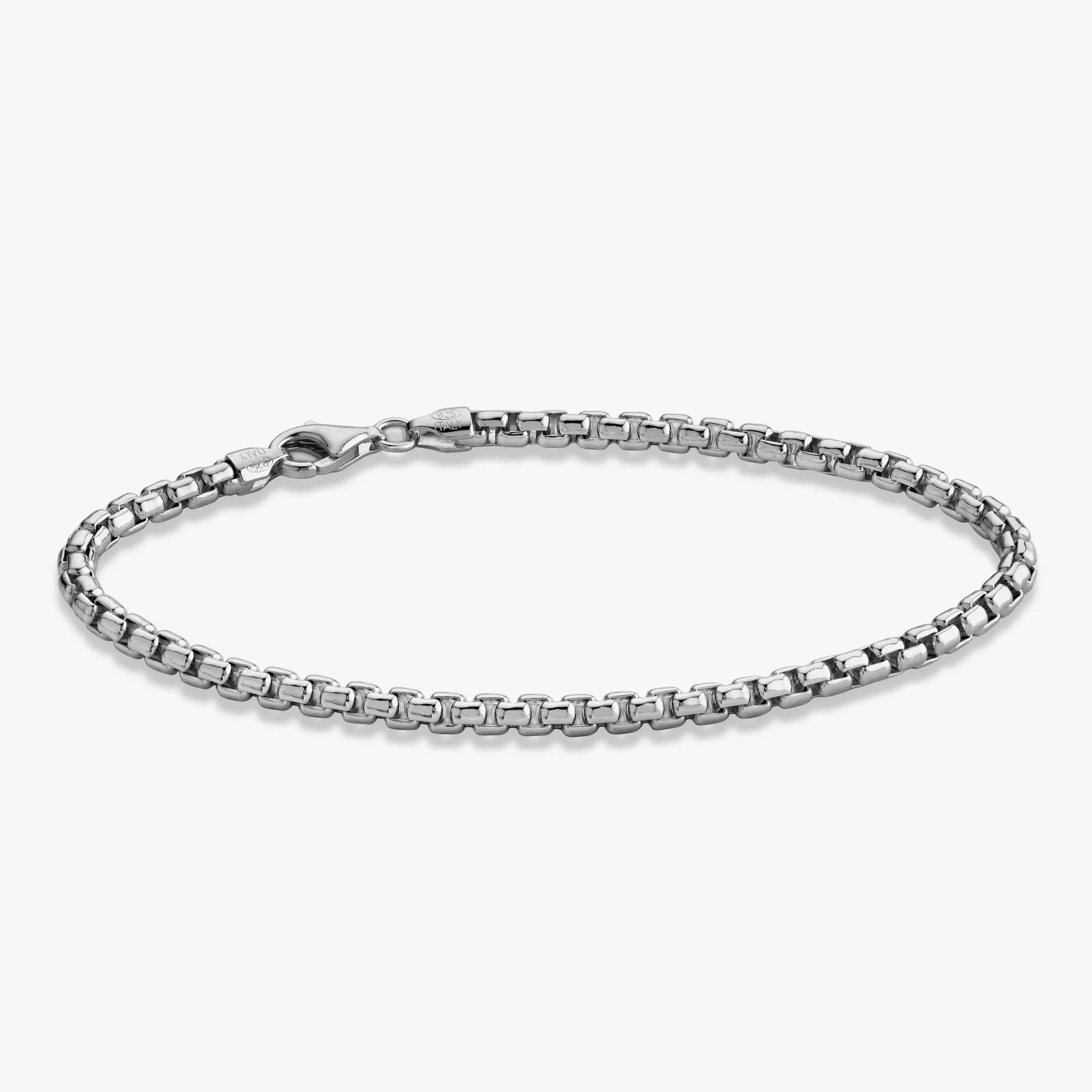 Rhodium Plated Sterling Silver
