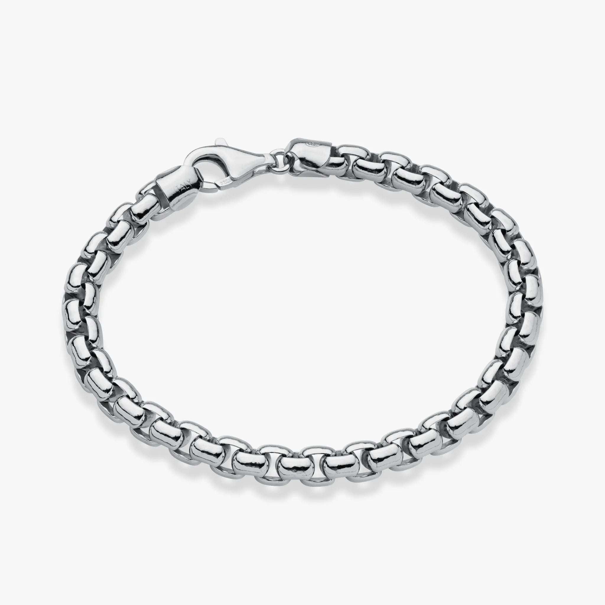 Rhodium Plated Sterling Silver