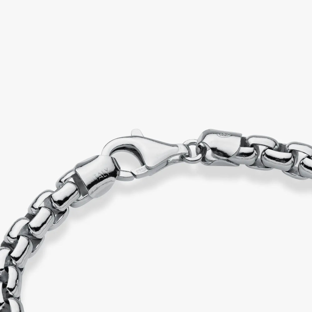 Rhodium Plated Sterling Silver