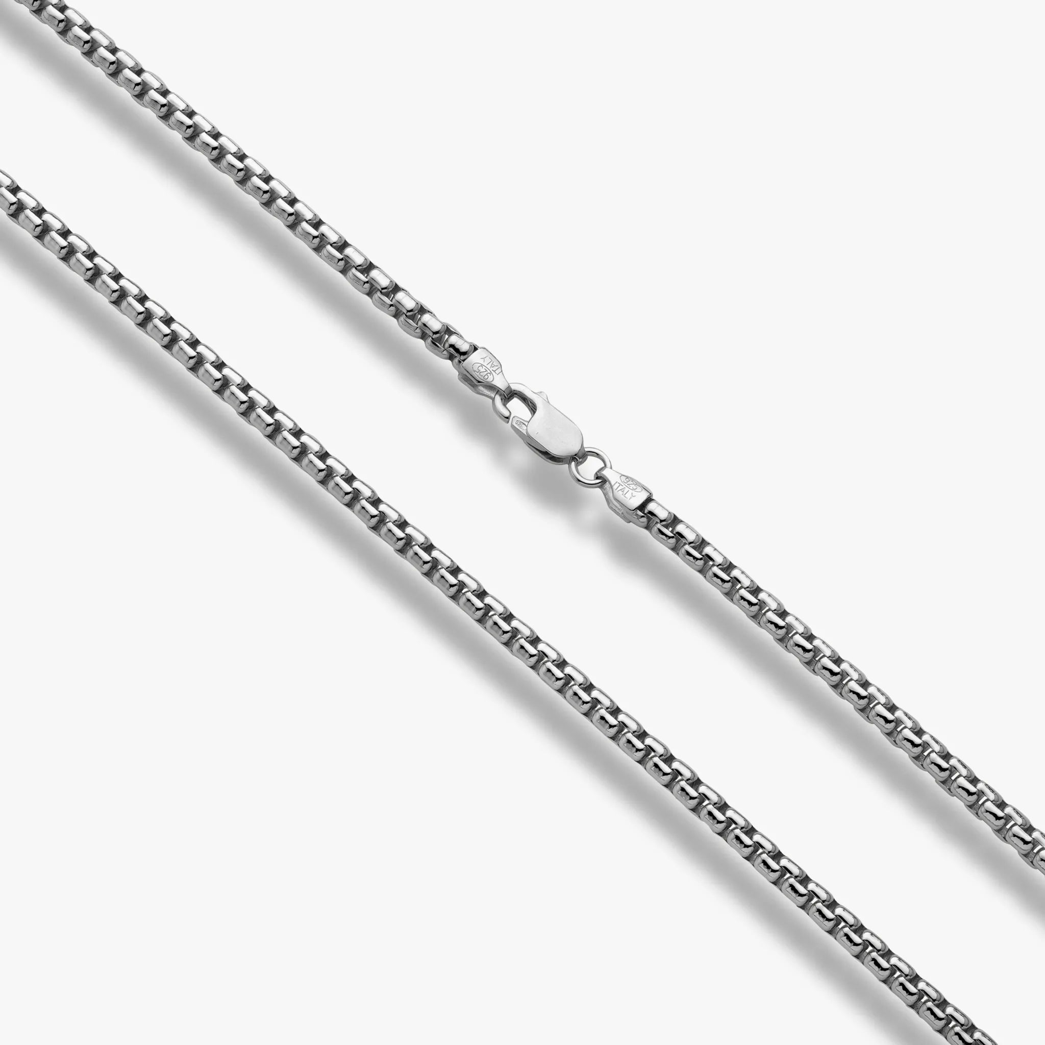 Rhodium Plated Sterling Silver