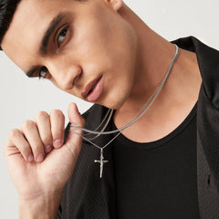 Rhodium Plated Sterling Silver
