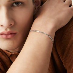 Rhodium Plated Sterling Silver