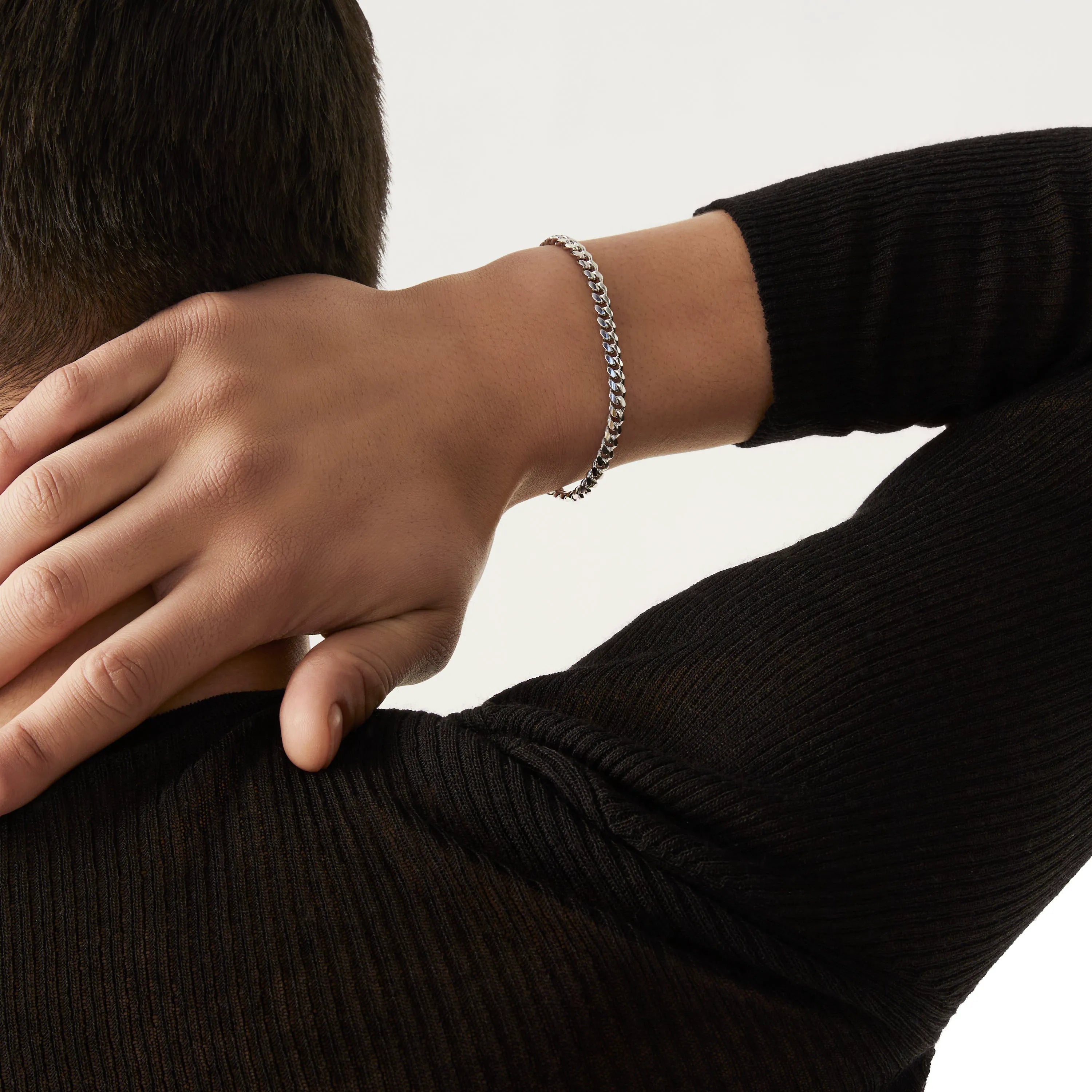 Rhodium Plated Sterling Silver