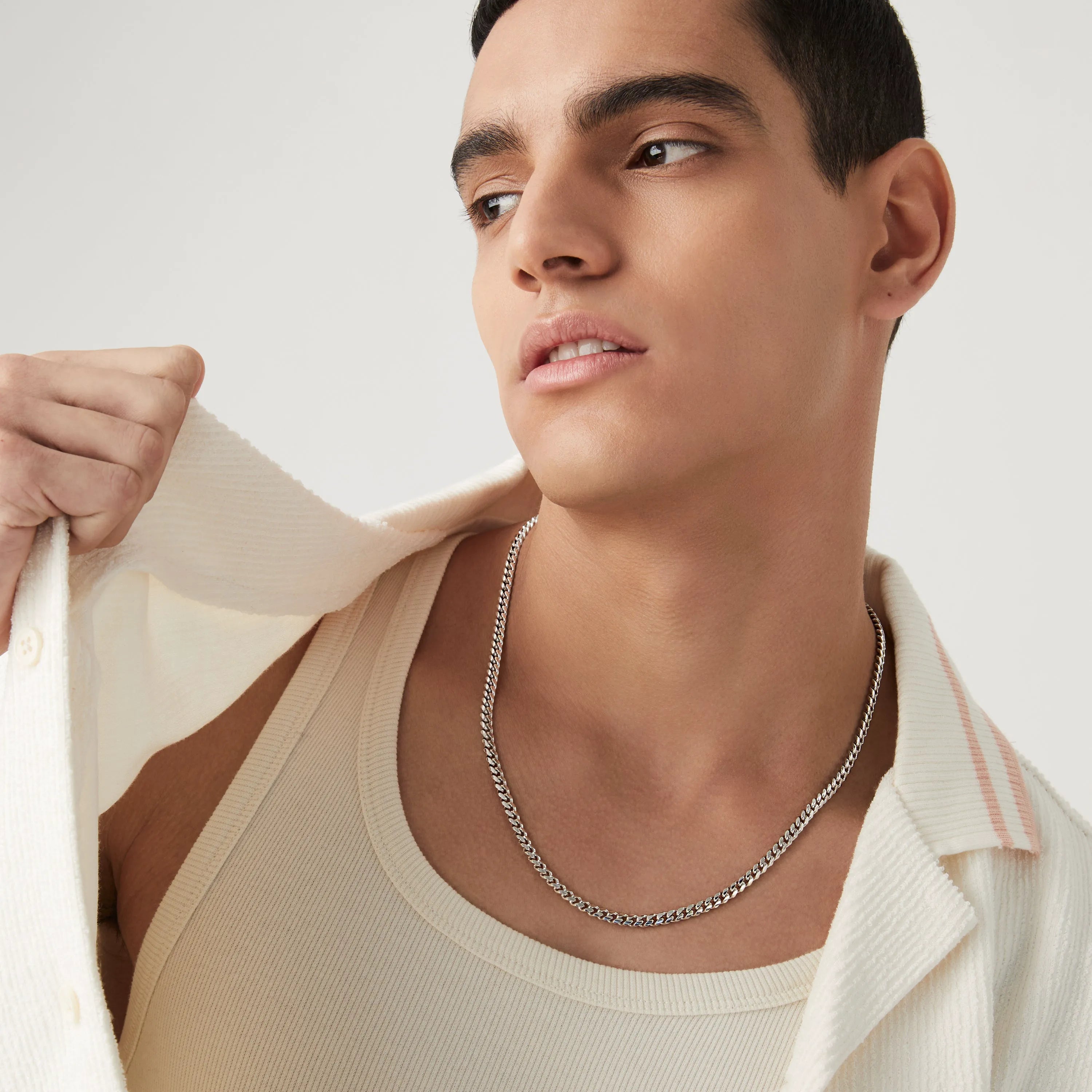 Rhodium Plated Sterling Silver