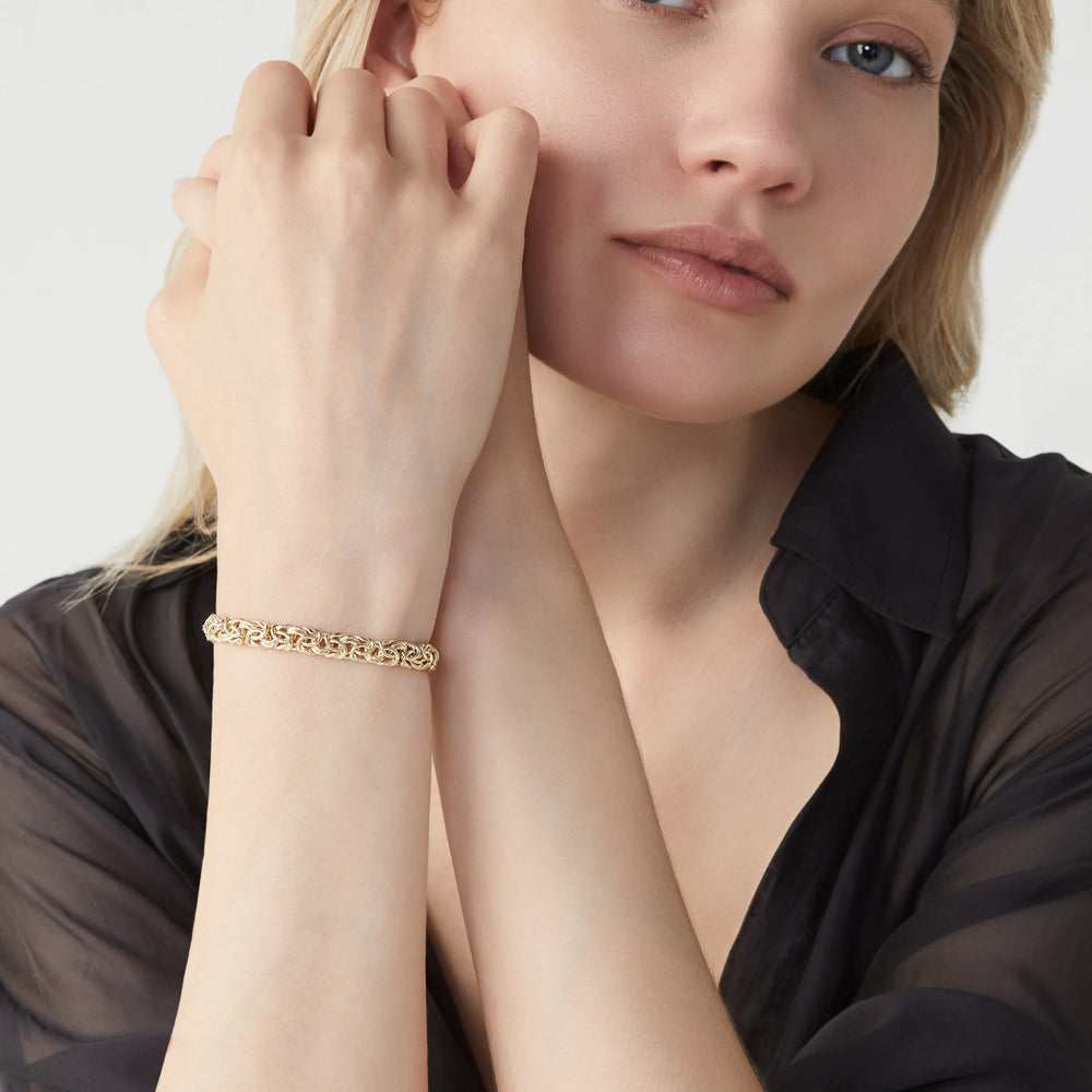 18K Gold Over Silver