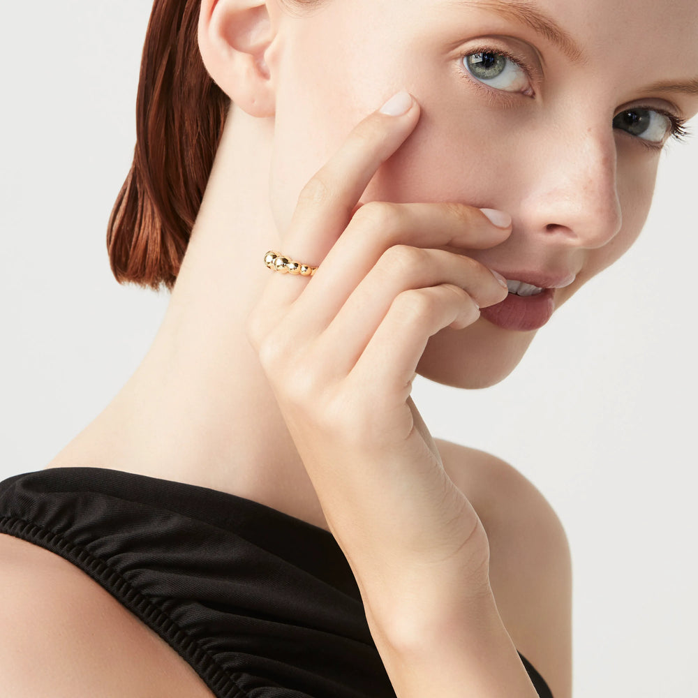 18K Gold Over Silver