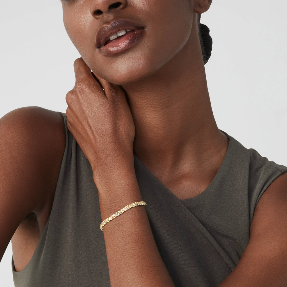18K Gold Over Silver