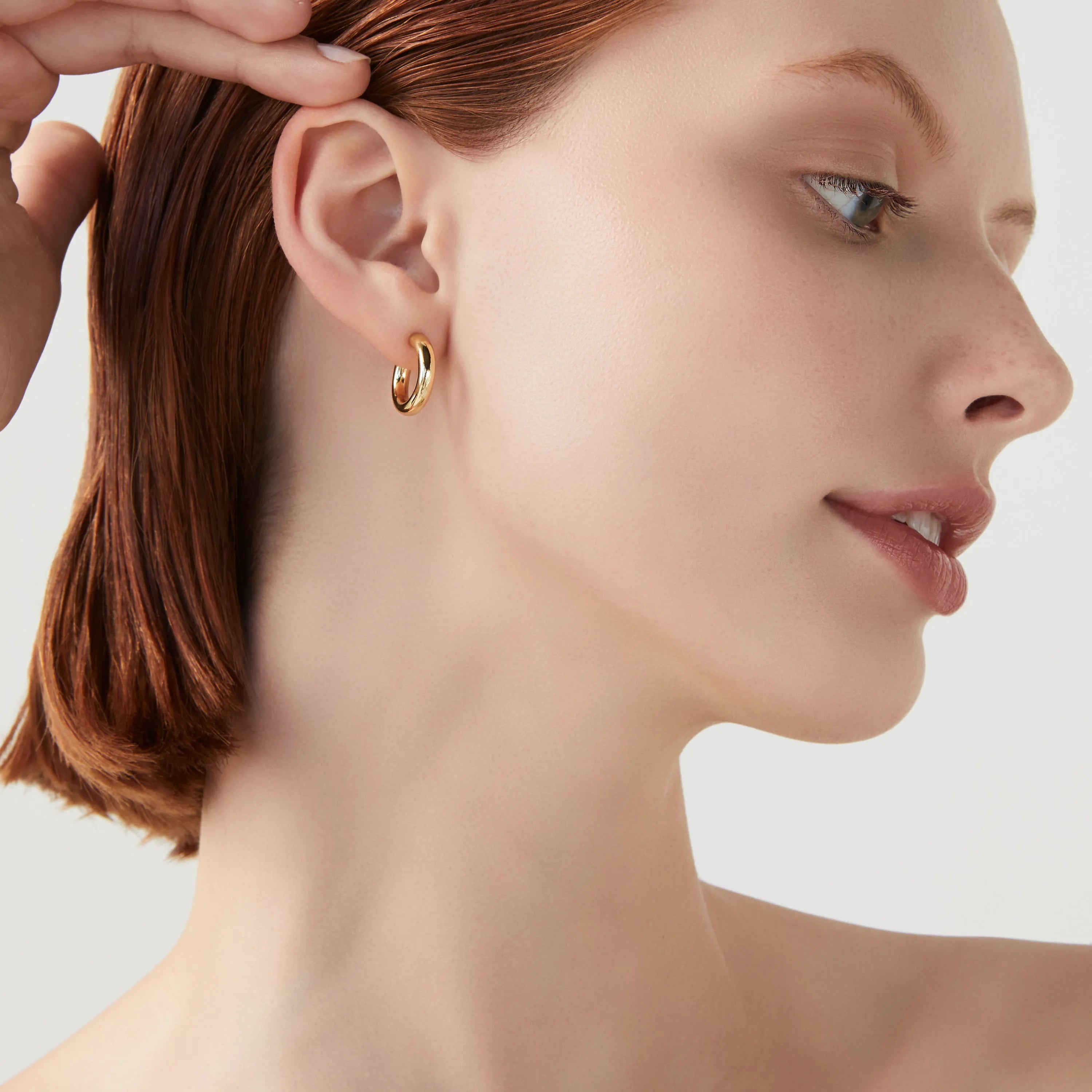 18K Gold Over Silver
