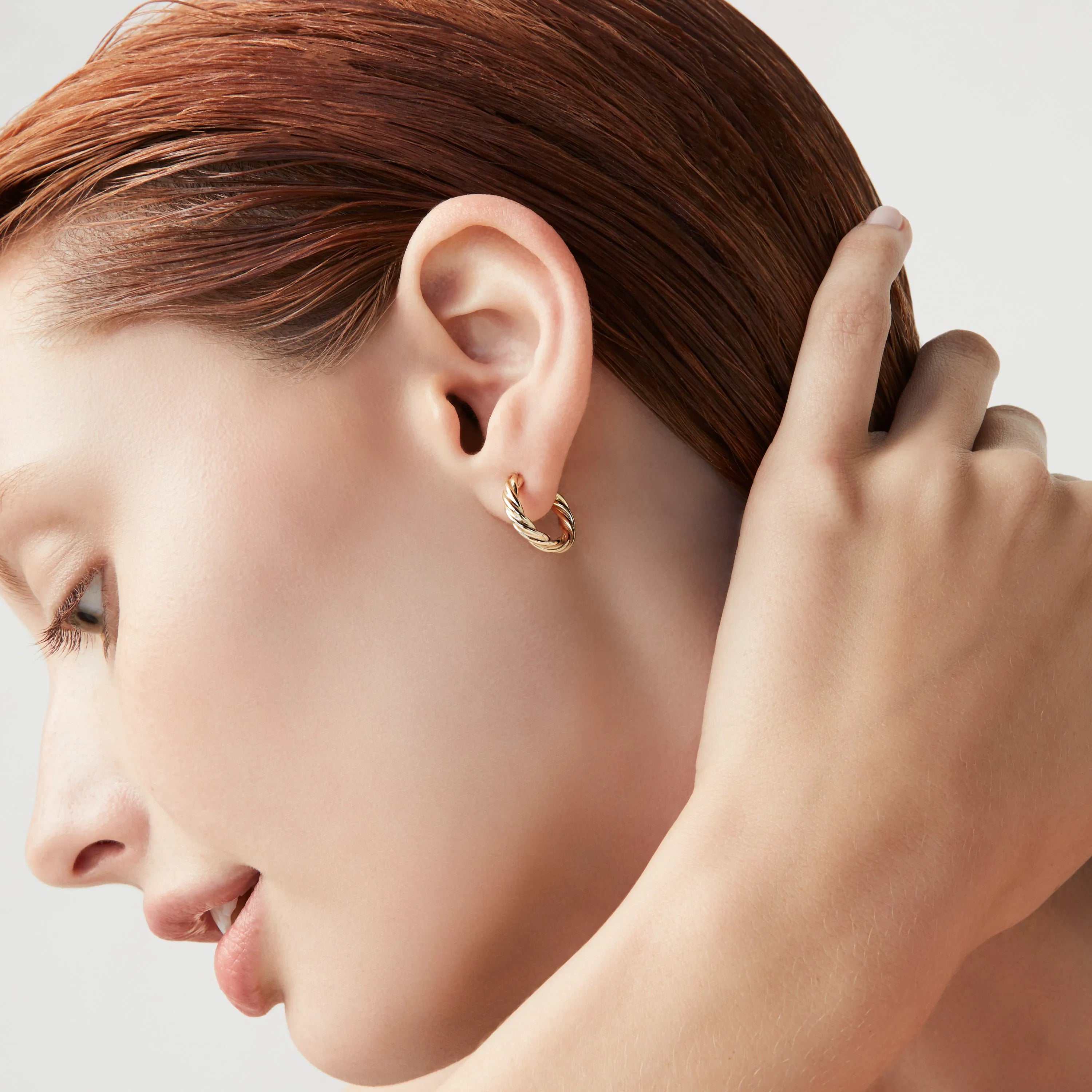 18K Gold Over Silver